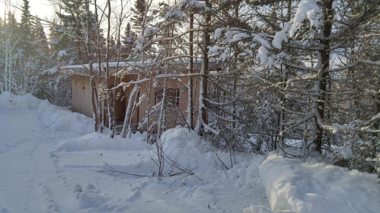 Residence Touristique Lodge Des Bois Saint-Félix-d'Otis Buitenkant foto